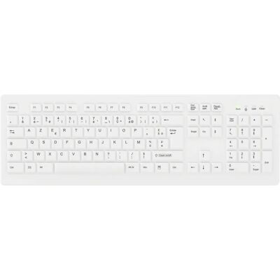 Cherry AK-C8100F-FU1-W/FR - Clavier bureautique AZERTY sans fil Cherry AK-C8100F-FU1-W/FR - Clavier bureautique AZERTY sans fil