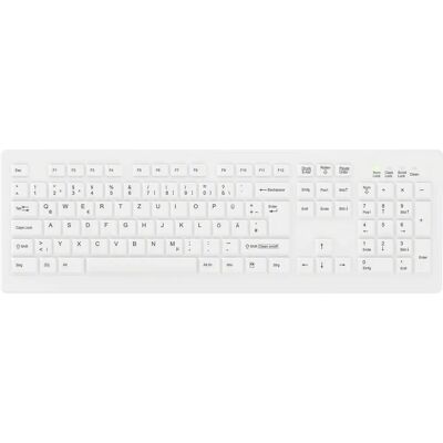 CHERRY AK-C8100F-FU1-W/GE kabellose Tastatur - Büro RF QWERTZ Weiß CHERRY AK-C8100F-FU1-W/GE kabellose Tastatur - Büro RF QWERTZ Weiß