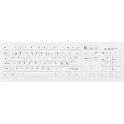 Cherry AK-C8100F-FU1-W/NOR - Trådløst RF Norsk hvidt tastatur Cherry AK-C8100F-FU1-W/NOR - Trådløst RF Norsk hvidt tastatur