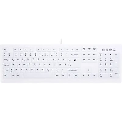 Cherry Weiß Medizinisches USB QWERTZ Tastatur - Desinfizierbar Cherry Weiß Medizinisches USB QWERTZ Tastatur - Desinfizierbar
