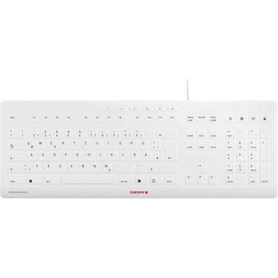 Clavier Cherry Stream - QWERTZ USB Gris - Allemand Clavier Cherry Stream - QWERTZ USB Gris - Allemand