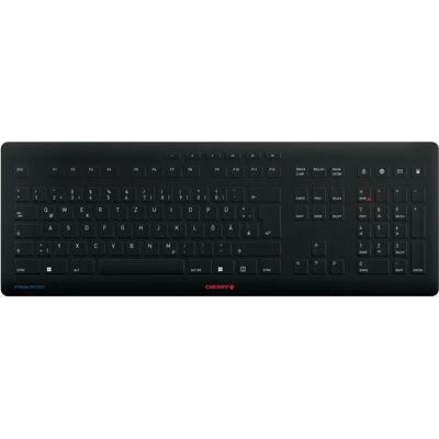 Cherry Kabellose deutsche QWERTZ Tastatur - Schwarz Cherry Kabellose deutsche QWERTZ Tastatur - Schwarz