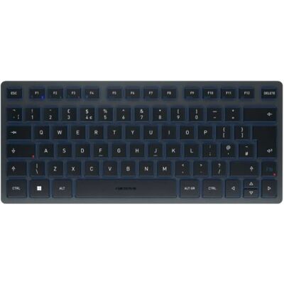 Cherry KW 7100 Mini BT Clavier Bluetooth sans fil Royaume-Uni Bleu - Publicité Cherry KW 7100 Mini BT Clavier Bluetooth sans fil Royaume-Uni Bleu - Publicité