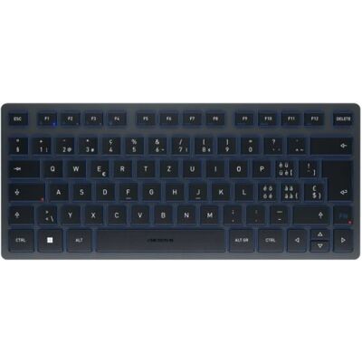Βίντεο Bluetooth Mini Cherry KW 7100 - QWERTZ Ελβετικό Μπλε Βίντεο Bluetooth Mini Cherry KW 7100 - QWERTZ Ελβετικό Μπλε