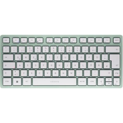 Mini Bluetooth-tangentbord Cherry - Mintgrönt - Kompakt, Trådlöst, Flera Enheter Mini Bluetooth-tangentbord Cherry - Mintgrönt - Kompakt, Trådlöst, Flera Enheter