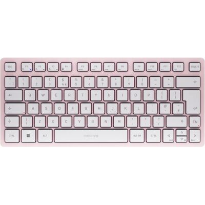 Cherry KW 7100 Mini Bluetooth Keyboard UK Pink - Keyboard Cherry KW 7100 Mini Bluetooth Keyboard UK Pink - Keyboard