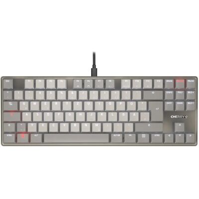 CHERRY G8A-25550HOADE29 - Compact Mechanical Keyboard - Grey CHERRY G8A-25550HOADE29 - Compact Mechanical Keyboard - Grey