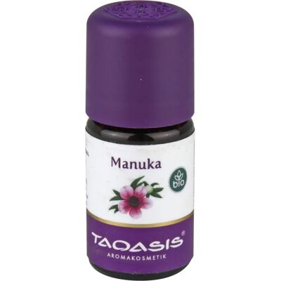Taoasis Taoasis Manuka Öl Bio - Ätherisches Öl 5ml Taoasis Taoasis Manuka Öl Bio - Ätherisches Öl 5ml