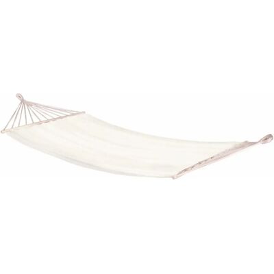 LA SIESTA Hamac Beige à Barre de Répartition Simple - Hamac - Publicité LA SIESTA Hamac Beige à Barre de Répartition Simple - Hamac - Publicité