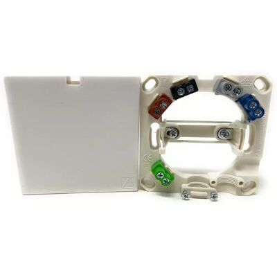 POLLMANN Wandmontierte Anschlussdose - Doppelter Kabelausgang, 5x2,5mm², Weiß POLLMANN Wandmontierte Anschlussdose - Doppelter Kabelausgang, 5x2,5mm², Weiß