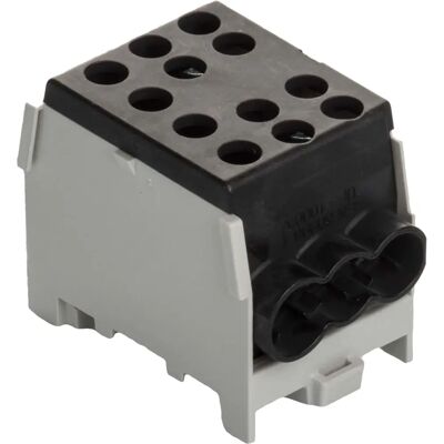 Pollmann 2080182 - Mini-connector til distribution - Sort Pollmann 2080182 - Mini-connector til distribution - Sort
