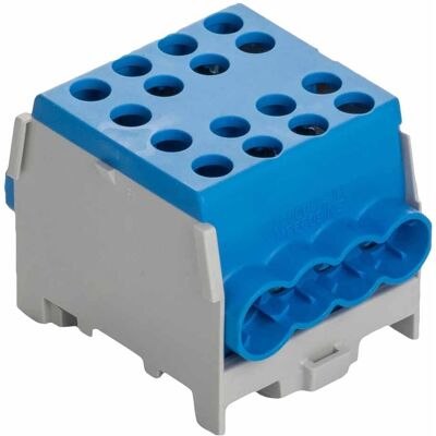 Pollmann HLAK 35-1/6 M2 blau - Verteilungsklemme Pollmann HLAK 35-1/6 M2 blau - Verteilungsklemme