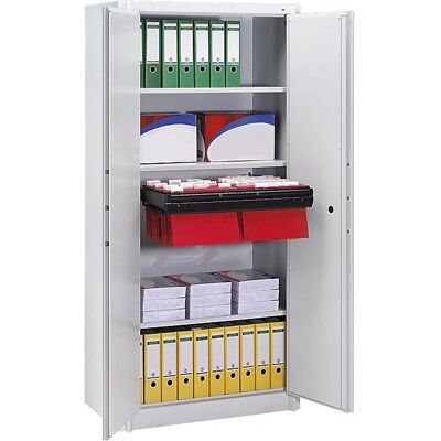 C+P Stahlschrank, feuerfest, 1950x930x500mm, Hellgrau - Sicherheitsschrank C+P Stahlschrank, feuerfest, 1950x930x500mm, Hellgrau - Sicherheitsschrank