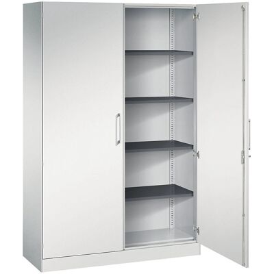 C+P ASISTO Stahlschrank - 4 Regale - Verschließbare Türen C+P ASISTO Stahlschrank - 4 Regale - Verschließbare Türen