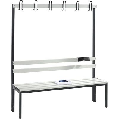 C+P BASIC Umkleidebank - Einseitig Kunststoff Grau C+P BASIC Umkleidebank - Einseitig Kunststoff Grau