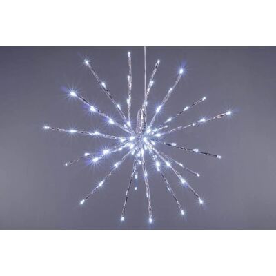 JOYLIGHT/NEXOS Karácsonyi fény - 120 LED Hideg Fehér Dekoráció JOYLIGHT/NEXOS Karácsonyi fény - 120 LED Hideg Fehér Dekoráció