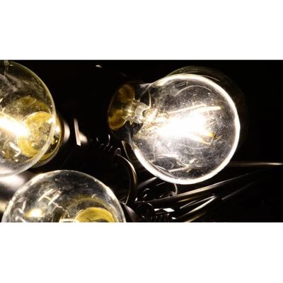 Oświetlenie LED na imprezy plenerowe Garthen - Szkło żarówki - 5m ciepła biel Oświetlenie LED na imprezy plenerowe Garthen - Szkło żarówki - 5m ciepła biel