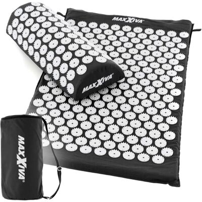 MAXXIVA - Akupressziós matrac - Fekete - 75x42 cm MAXXIVA - Akupressziós matrac - Fekete - 75x42 cm