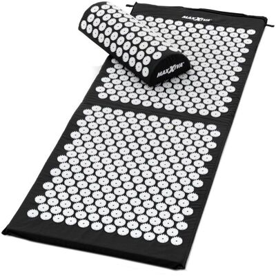 MAXXIVA - MAXXIVA - Fekete - 130 x 50 cm - Akupressziós matrac MAXXIVA - MAXXIVA - Fekete - 130 x 50 cm - Akupressziós matrac