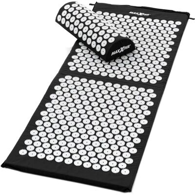 MAXXIVA - MAXXIVA - Fekete - 130 x 50 cm - Akupressziós matrac MAXXIVA - MAXXIVA - Fekete - 130 x 50 cm - Akupressziós matrac