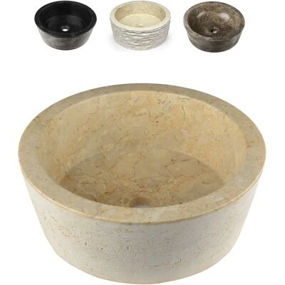 DIVERO - Venedig - Természetes kő - 40 cm - Mosdó DIVERO - Venedig - Természetes kő - 40 cm - Mosdó