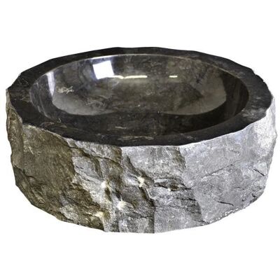 DIVERO - Stone Sink - Black Marble - Natural Stone - Umywalka DIVERO - Stone Sink - Black Marble - Natural Stone - Umywalka