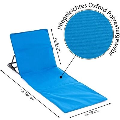 Garthen - Strandmat - Kék - 2 db - Strandmat Garthen - Strandmat - Kék - 2 db - Strandmat