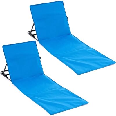 Garthen - Strandmat - Kék - 2 db - Strandmat Garthen - Strandmat - Kék - 2 db - Strandmat