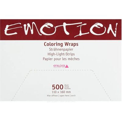 Efalock Professionnel Emballages de Coloration - Matériel pour Cheveux - Publicité Efalock Professionnel Emballages de Coloration - Matériel pour Cheveux - Publicité
