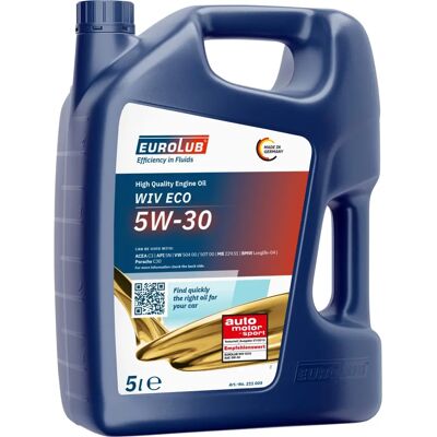 Huile moteur EUROLUB 5W-30 pour BMW, VW, Audi, Mercedes, Porsche - Huile moteur - Publicité Huile moteur EUROLUB 5W-30 pour BMW, VW, Audi, Mercedes, Porsche - Huile moteur - Publicité