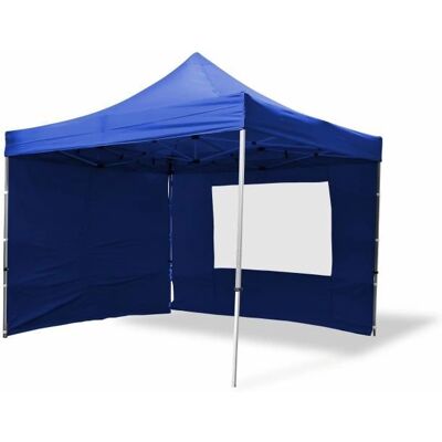 Garthen - PROFI 3x3 m - Niebieski - Aluminium - Pop-up namiot Garthen - PROFI 3x3 m - Niebieski - Aluminium - Pop-up namiot