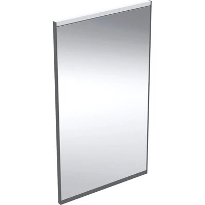 Geberit Schwarzer Matt / Aluminium Quadratischer LED-Spiegel - Spiegel Geberit Schwarzer Matt / Aluminium Quadratischer LED-Spiegel - Spiegel