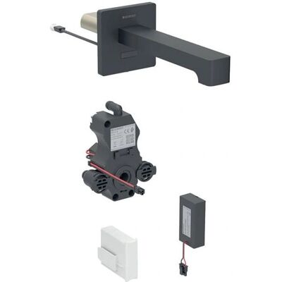 Robinet cu senzor Geberit Brenta Negru - Utilizare Publică Robinet cu senzor Geberit Brenta Negru - Utilizare Publică