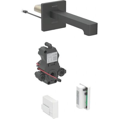 Geberit Negru Brenta senzor infraroșu montat pe perete - Mâner amestecător Geberit Negru Brenta senzor infraroșu montat pe perete - Mâner amestecător