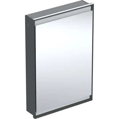 Geberit Schwarzer Alu Badezimmerspiegel - 60x90cm Geberit Schwarzer Alu Badezimmerspiegel - 60x90cm