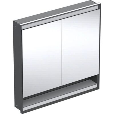 Geberit 505.823.00 Spiegelschrank - Schwarz Matt Aluminium Geberit 505.823.00 Spiegelschrank - Schwarz Matt Aluminium