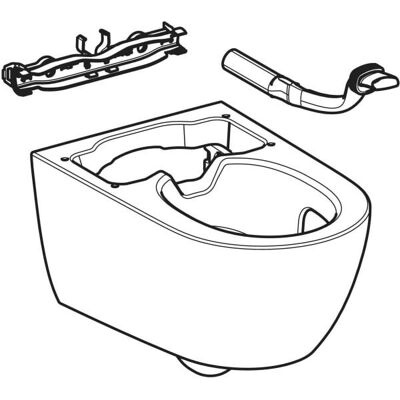 Geberit Alba Weiß WC-Keramik - Toilet Ceramic Geberit Alba Weiß WC-Keramik - Toilet Ceramic