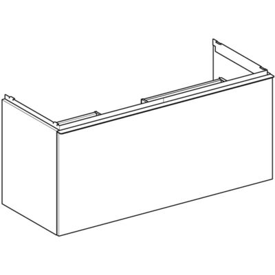 Geberit Acanto Badezimmer Unterschrank - Wandhängend, Innenschublade, Feuchtigkeitsbeständig Geberit Acanto Badezimmer Unterschrank - Wandhängend, Innenschublade, Feuchtigkeitsbeständig