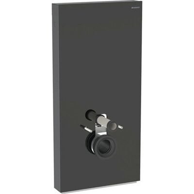 Geberit Monolith Wand-WC Modul - Schwarzglas / Aluminium Geberit Monolith Wand-WC Modul - Schwarzglas / Aluminium