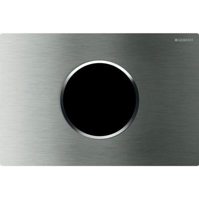 Geberit Sigma10 - Contrôle électronique de WC - Acier inoxydable - Publicité Geberit Sigma10 - Contrôle électronique de WC - Acier inoxydable - Publicité
