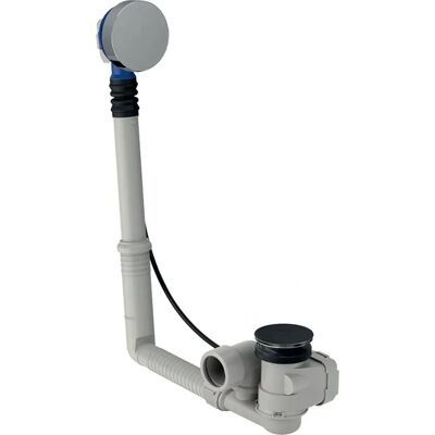 Geberit - Vidage de baignoire rotatif - Chrome brillant - Publicité Geberit - Vidage de baignoire rotatif - Chrome brillant - Publicité