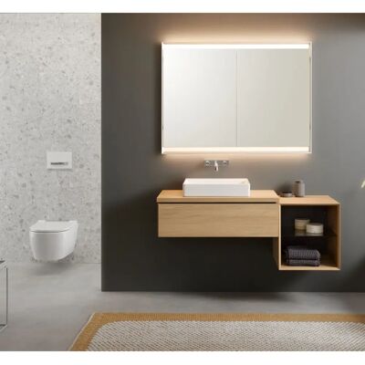 Geberit Weiß Horizontal Waschtisch - Sanitärkeramik - 50cm Geberit Weiß Horizontal Waschtisch - Sanitärkeramik - 50cm