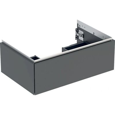 Geberit Lava Lackiert Matt Wandhängender Waschtischunterschrank - 74x26,6x47cm Geberit Lava Lackiert Matt Wandhängender Waschtischunterschrank - 74x26,6x47cm