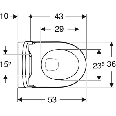 Keramag Geberit iCon Sæt - Vægtoilet, Hvid mat, Rimfree, Nem montering Keramag Geberit iCon Sæt - Vægtoilet, Hvid mat, Rimfree, Nem montering