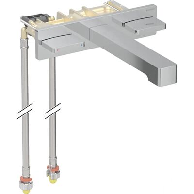 Geberit 116.461.21.1 Badezimmerarmatur - Wandmontage, Zweigriff, Chrom Geberit 116.461.21.1 Badezimmerarmatur - Wandmontage, Zweigriff, Chrom