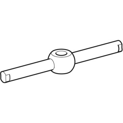 Geberit 244480001 Écrou à aile pour revêtements de sol en PVC - Publicité Geberit 244480001 Écrou à aile pour revêtements de sol en PVC - Publicité