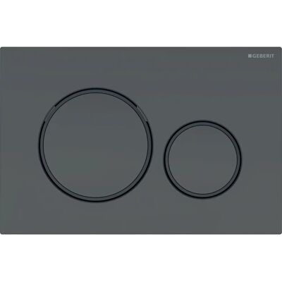 Geberit 115.882.16.1 Placă de Clătire Dublă Neagră Geberit 115.882.16.1 Placă de Clătire Dublă Neagră