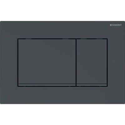 Geberit Sigma30 Placa de descarga negra - Tipo de inodoro Geberit Sigma30 Placa de descarga negra - Tipo de inodoro