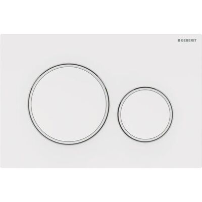 Placa de Doble Descarga Geberit Sigma20 - Repuesto para Inodoro Placa de Doble Descarga Geberit Sigma20 - Repuesto para Inodoro