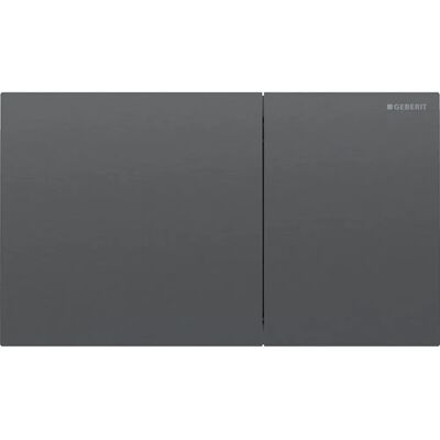 Placa de Ducha Geberit Sigma70 - Doble descarga, Negro y Cromo Placa de Ducha Geberit Sigma70 - Doble descarga, Negro y Cromo
